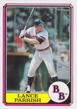 1987 Topps Boardwalk and Baseball #19 Lance Parrish Front