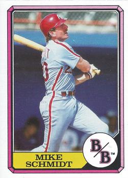 1987 Topps Boardwalk and Baseball #1 Mike Schmidt Front