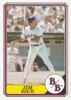 1987 Topps Boardwalk and Baseball #5 Jim Rice Front