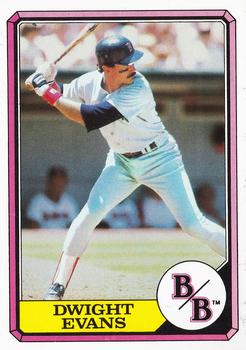 1987 Topps Boardwalk and Baseball #7 Dwight Evans Front
