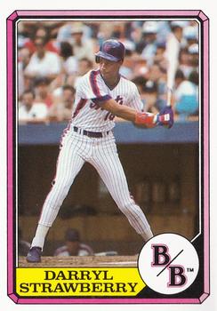 1987 Topps Boardwalk and Baseball #33 Darryl Strawberry Front