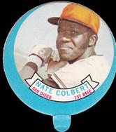 1973 Topps Candy Lids #NNO Nate Colbert Front