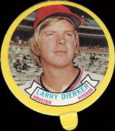 1973 Topps Candy Lids #NNO Larry Dierker Front