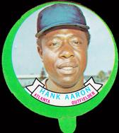 1973 Topps Candy Lids #NNO Hank Aaron Front