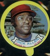 1973 Topps Candy Lids #NNO Dick Allen Front
