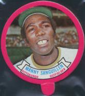 1973 Topps Candy Lids #NNO Manny Sanguillen Front