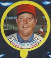 1973 Topps Candy Lids #NNO Wilbur Wood Front