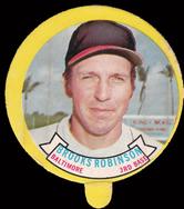 1973 Topps Candy Lids #NNO Brooks Robinson Front