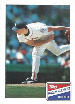 1988 Topps Bazooka #4 Roger Clemens Front
