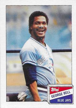 1988 Topps Bazooka #1 George Bell Front