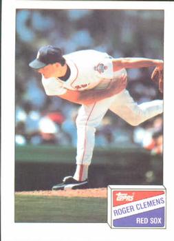 1988 Topps Bazooka #4 Roger Clemens Front