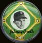 1956 Yellow Basepath Pins (PM15) #NNO Johnny Groth Front