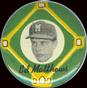 1956 Yellow Basepath Pins (PM15) #NNO Eddie Mathews Front