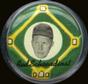 1956 Yellow Basepath Pins (PM15) #NNO Red Schoendienst Front