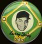 1956 Yellow Basepath Pins (PM15) #NNO Larry Doby Front