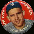1956 Topps Pins #NNO Yogi Berra Front