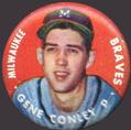 1956 Topps Pins #NNO Gene Conley Front