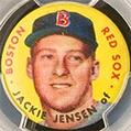 1956 Topps Pins #NNO Jackie Jensen Front