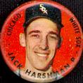 1956 Topps Pins #NNO Jack Harshman Front