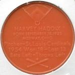 1955 Armour Coins #NNO Harvey Haddix Back
