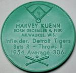 1955 Armour Coins #NNO Harvey Kuenn Back
