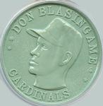 1959 Armour Coins #NNO Don Blasingame Front