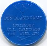 1959 Armour Coins #NNO Don Blasingame Back