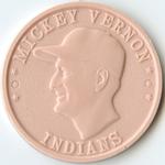 1959 Armour Coins #NNO Mickey Vernon Front
