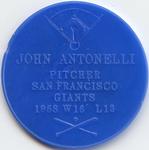 1959 Armour Coins #NNO John Antonelli Back