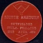 1959 Armour Coins #NNO Richie Ashburn Back