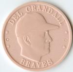 1959 Armour Coins #NNO Del Crandall Front