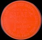 1962 Salada/Junket Coins #180 Hank Aaron Back