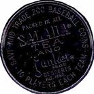 1962 Salada/Junket Coins #2 Bill Pierce Back