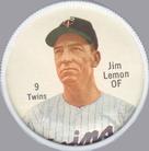 1962 Salada/Junket Coins #9 Jim Lemon Front