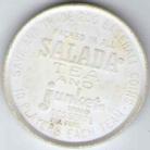 1962 Salada/Junket Coins #15 Tito Francona Back