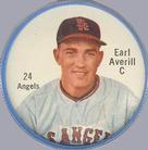 1962 Salada/Junket Coins #24 Earl Averill Front