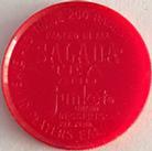 1962 Salada/Junket Coins #25 Jerry Lumpe Back