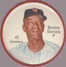 1962 Salada/Junket Coins #42 Bennie Daniels Front
