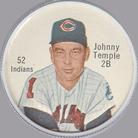 1962 Salada/Junket Coins #52 Johnny Temple Front