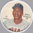 1962 Salada/Junket Coins #61 Willie Kirkland Front