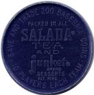 1962 Salada/Junket Coins #68 Don Buddin Back