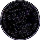 1962 Salada/Junket Coins #71 Luis Aparicio Back