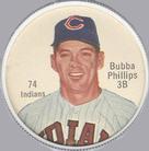 1962 Salada/Junket Coins #74 Bubba Phillips Front
