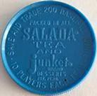 1962 Salada/Junket Coins #82 Gene Leek Back