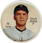 1962 Salada/Junket Coins #90 Chuck Stobbs Front