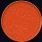 1962 Salada/Junket Coins #107 Don Hoak Back