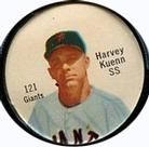 1962 Salada/Junket Coins #121 Harvey Kuenn Front