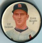 1962 Salada/Junket Coins #132 Ernie Broglio Front