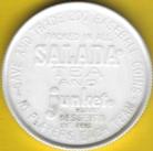 1962 Salada/Junket Coins #137 Gene Freese Back