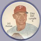 1962 Salada/Junket Coins #141 Clay Dalrymple Front